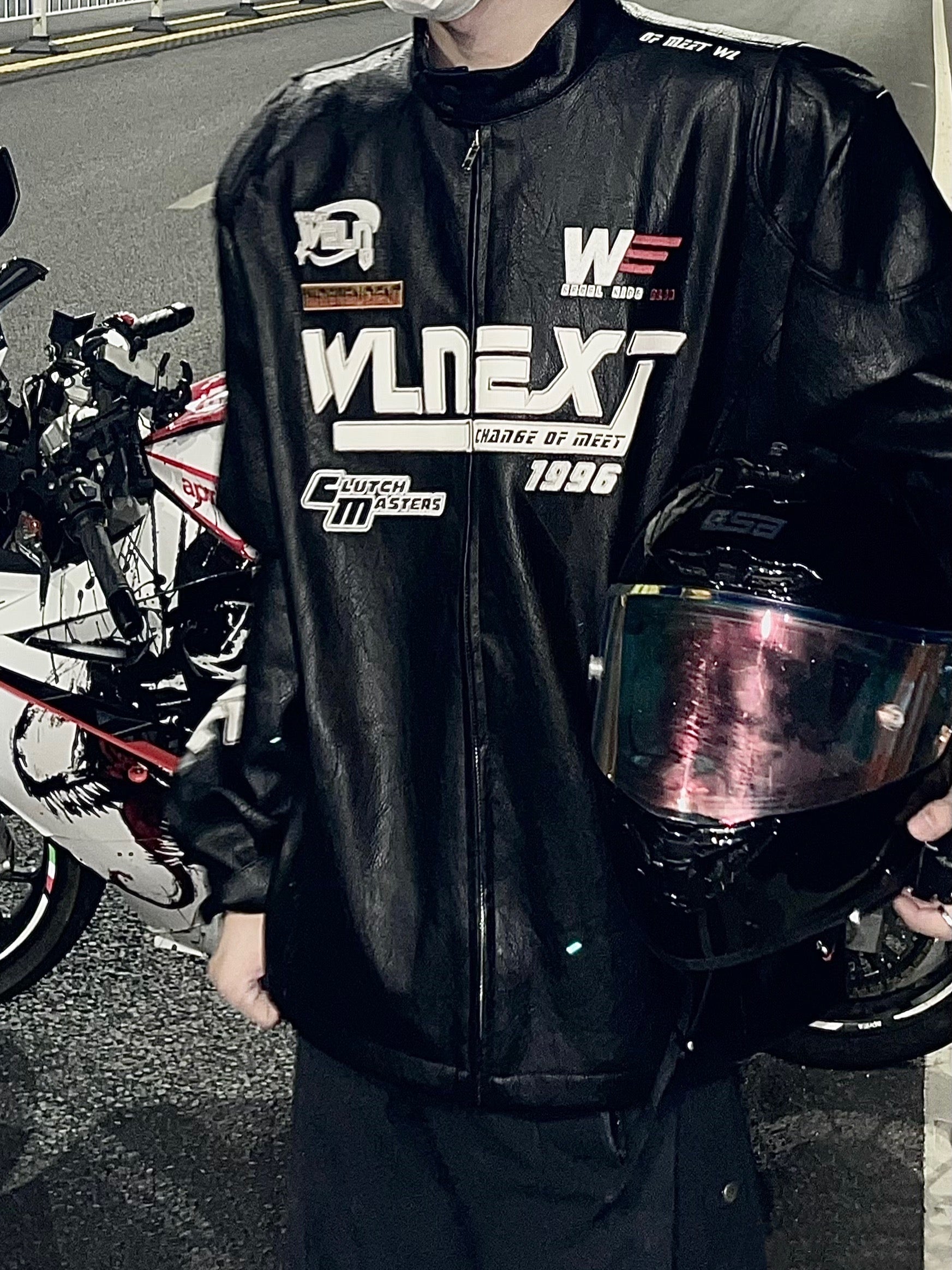 Y2K Retro Bomber Jacket