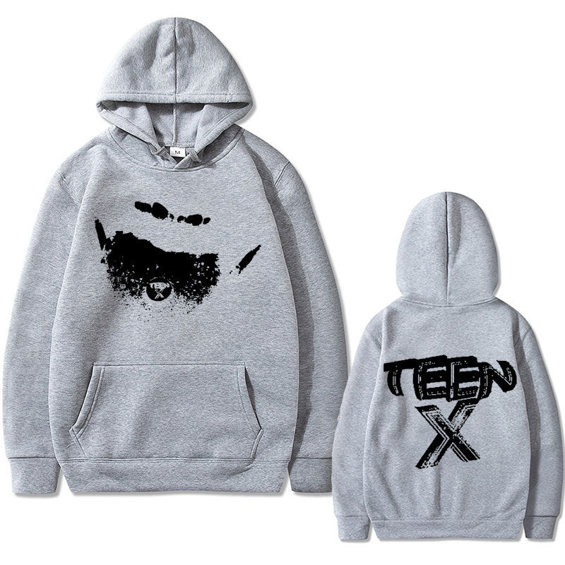 Y2K Street Teen Hoodie