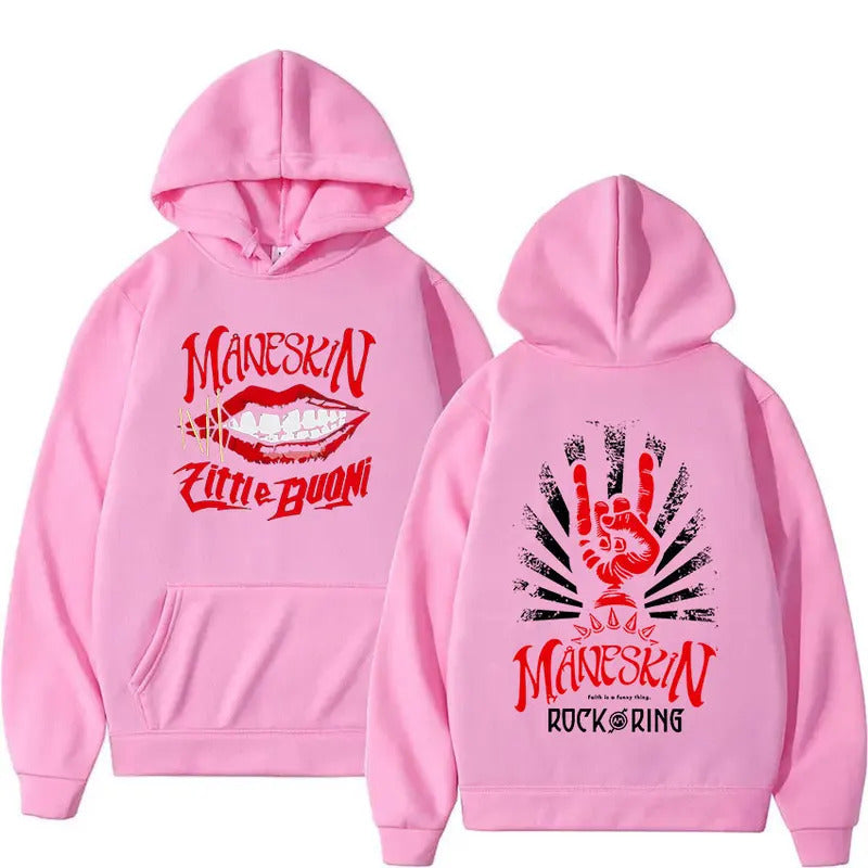 Y2K Rock Band Hoodie