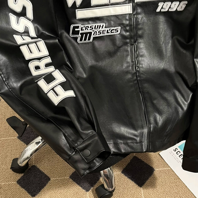 Y2K Retro Bomber Jacket