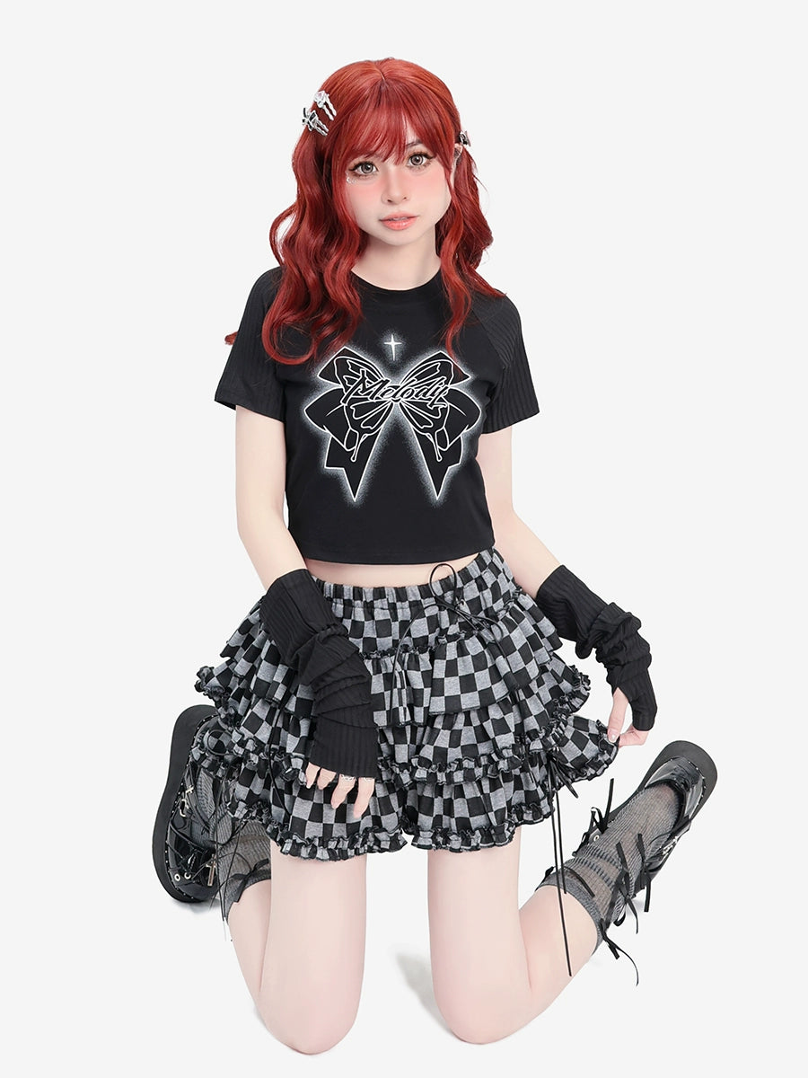 CATWISH Y2K Subculture Butterfly Melody T-Shirt