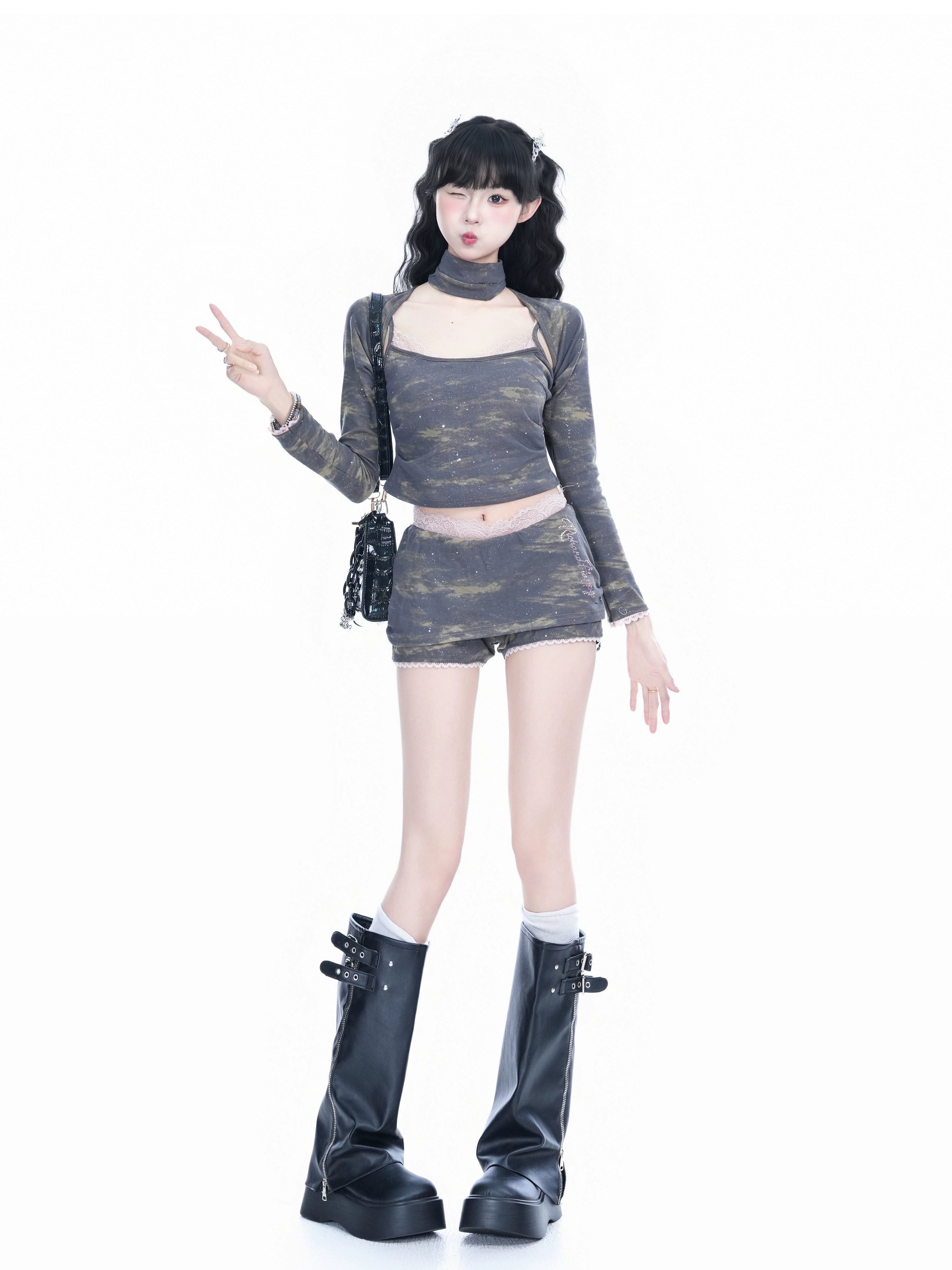 SMALL BALLS American Sweetheart Spice Girl Camouflage Set