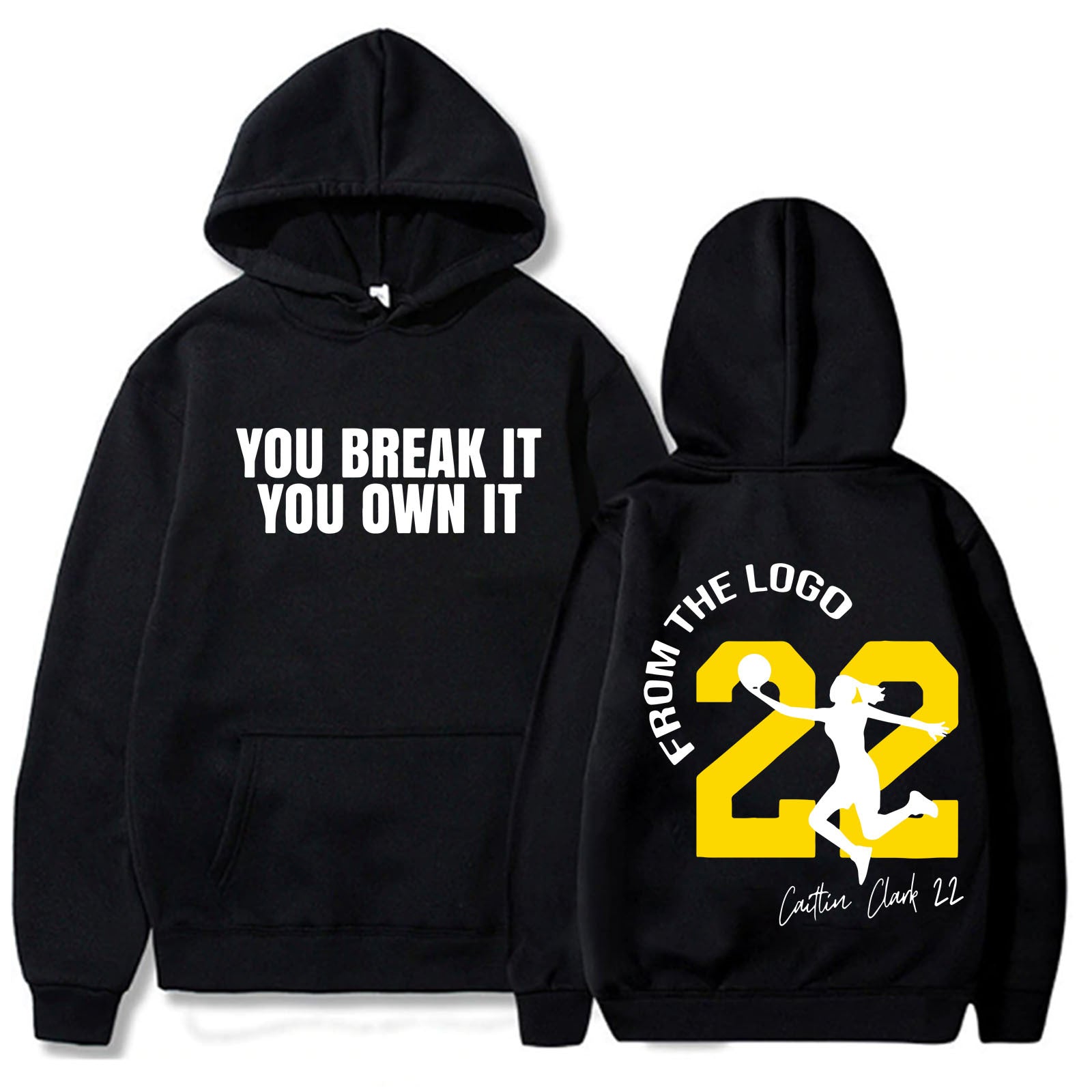 Y2K Trendy Slogan Hoodie