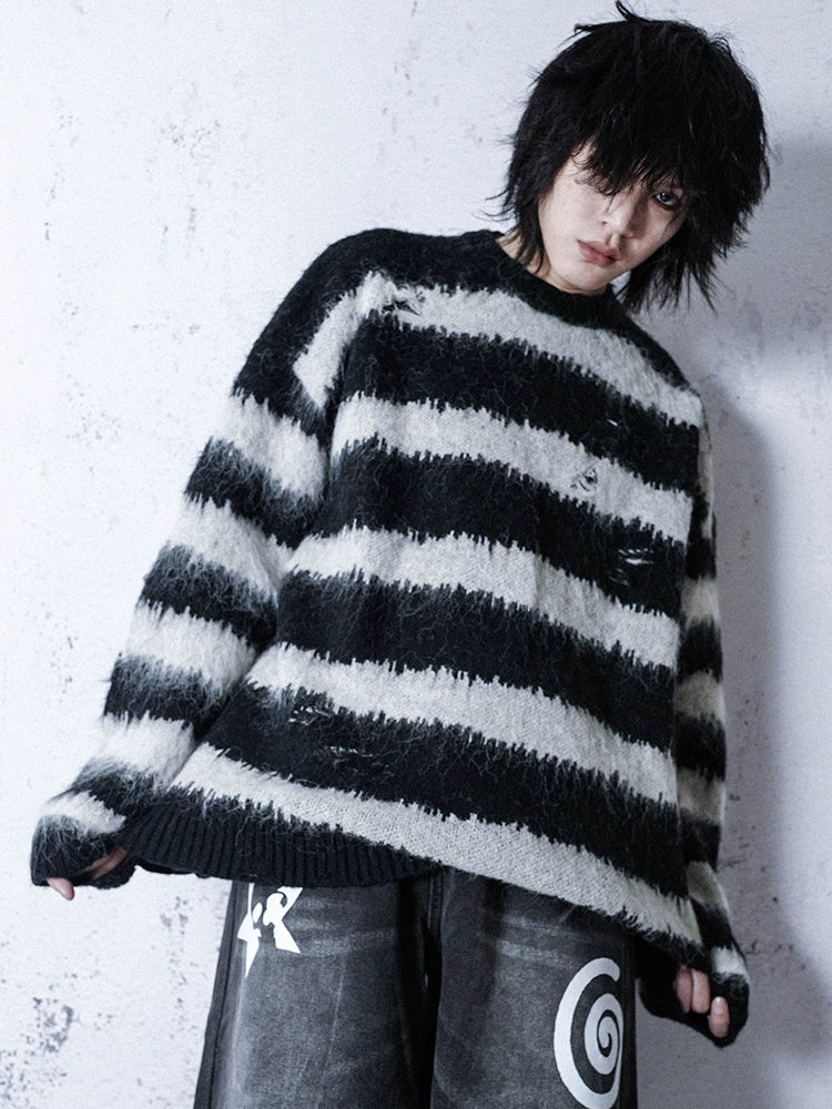 BIZZCUT Subculture Decadent Lazy Style Y2K Sweater