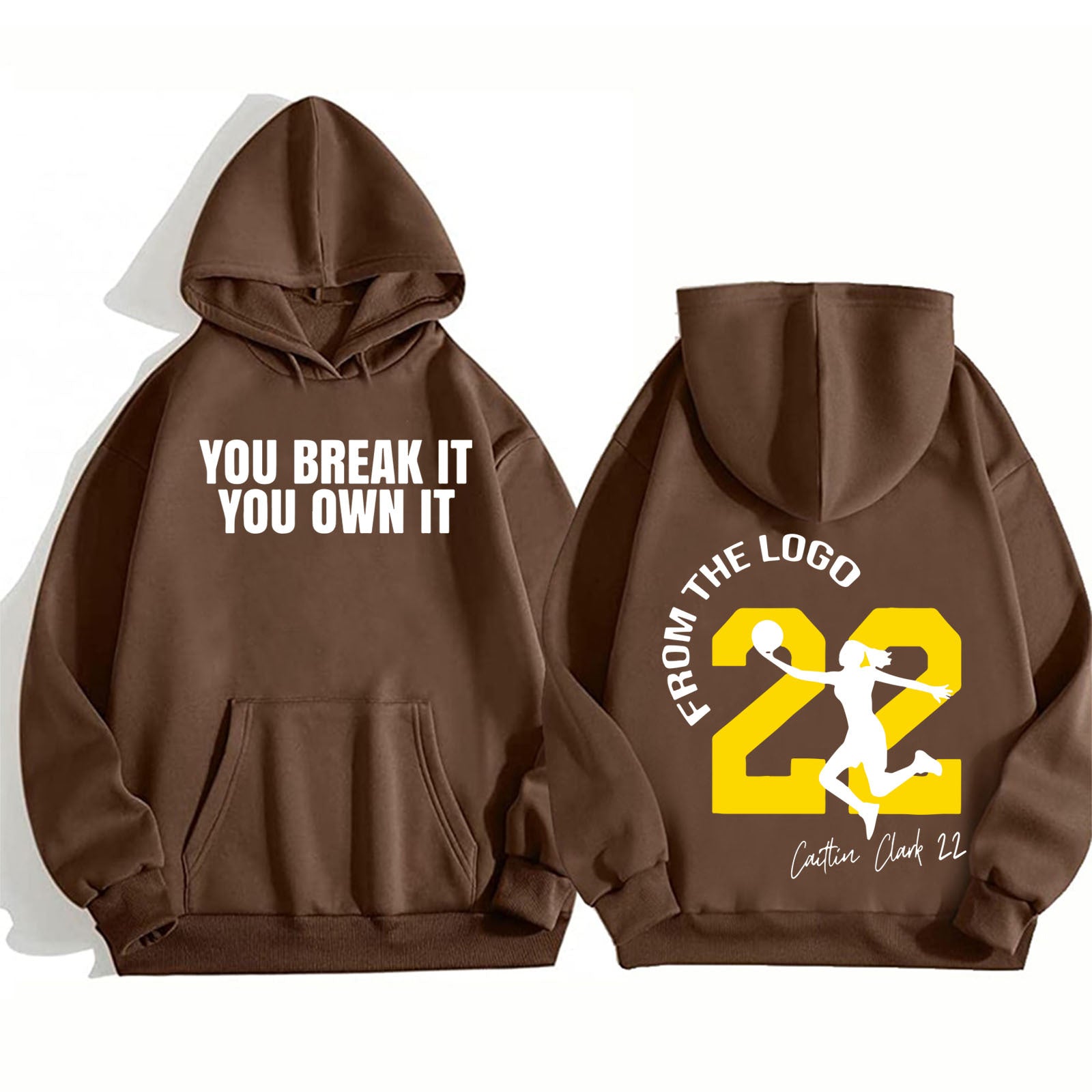 Y2K Trendy Slogan Hoodie