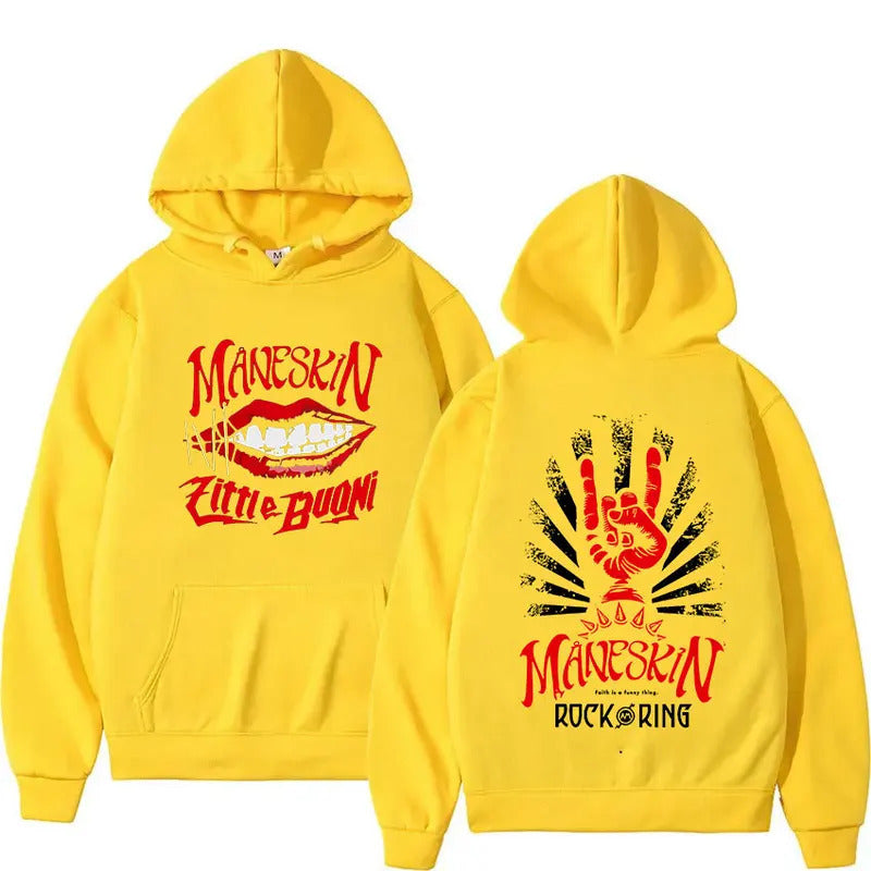 Y2K Rock Band Hoodie