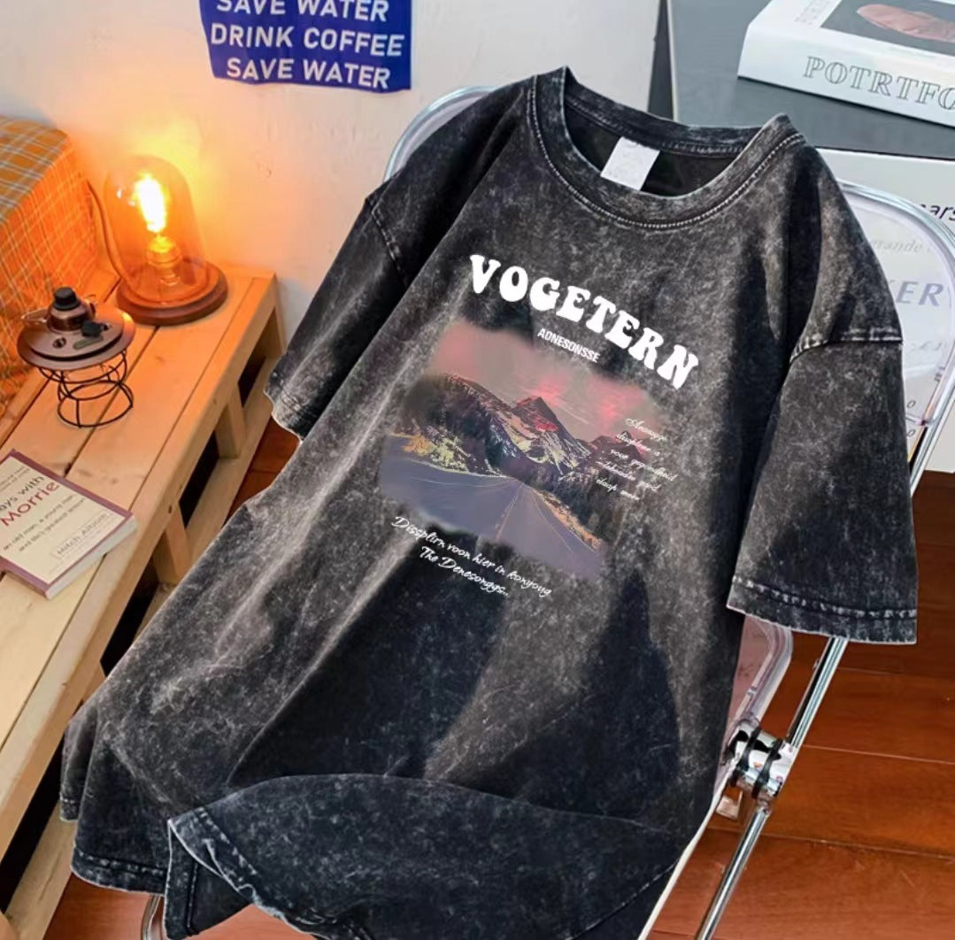 Y2K Retro Cat Short T-Shirt