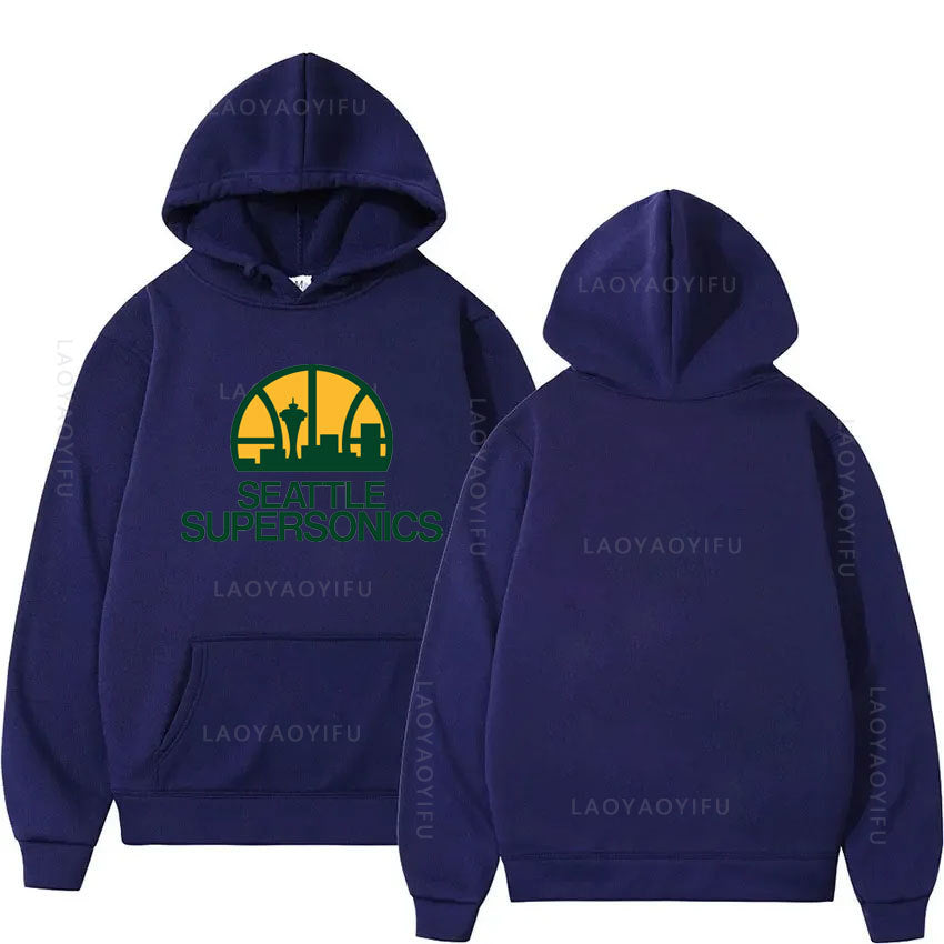 Y2K Seattle Supersonics Hoodie