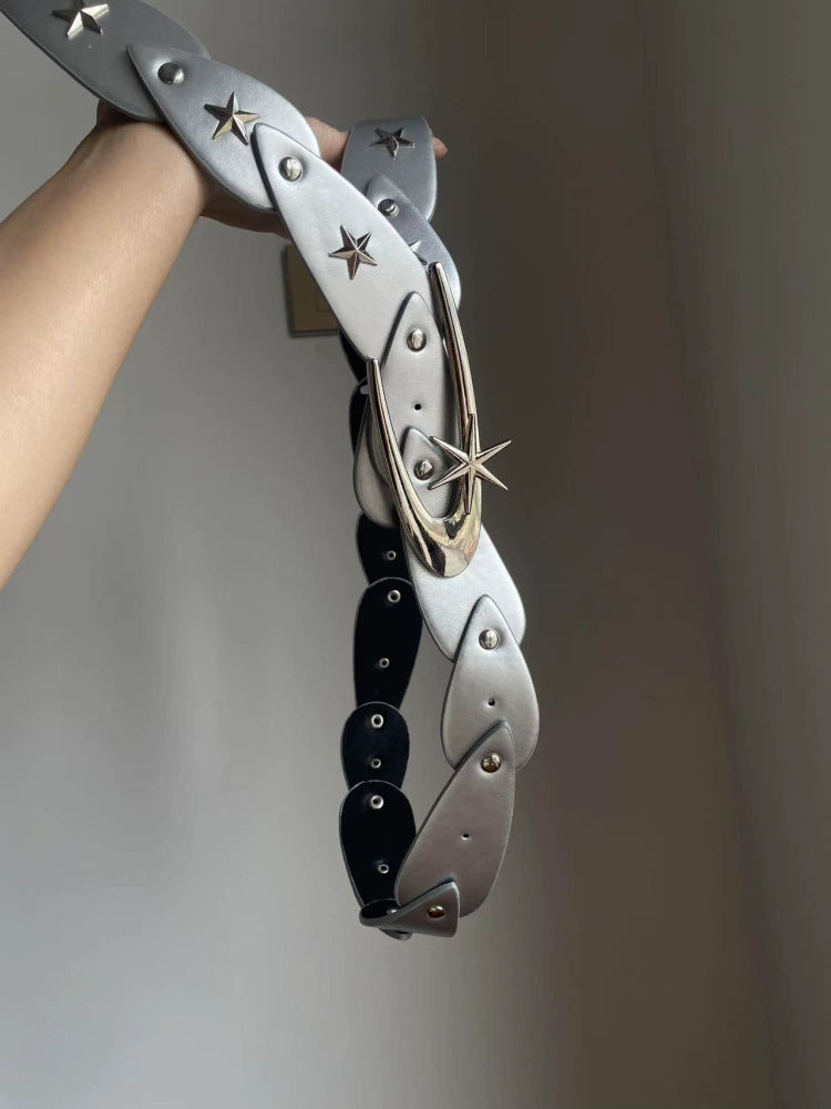 Y2K Punk Star Belt