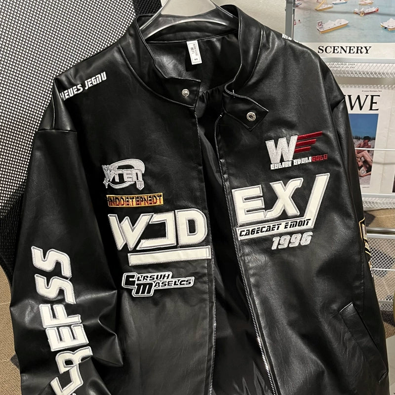 Y2K Retro Bomber Jacket