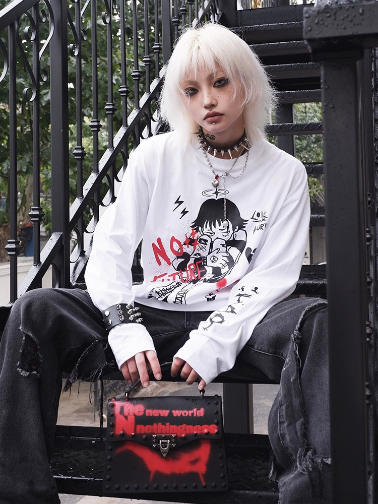 BIZZCUT Subculture Scar Youth Punk Long Sleeve
