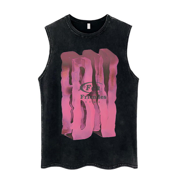 Y2K Pink Memory Tank Top