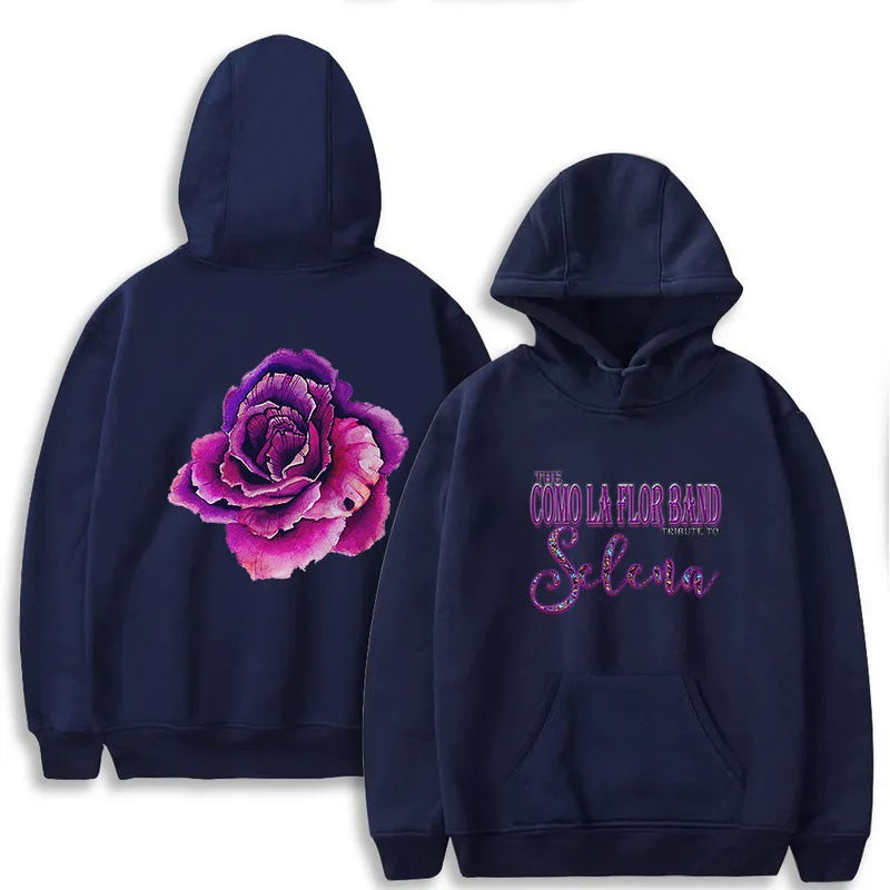 Y2K Retro Rose Hoodie