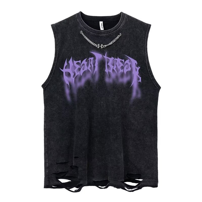 Y2K Vintage Rose Tank Top