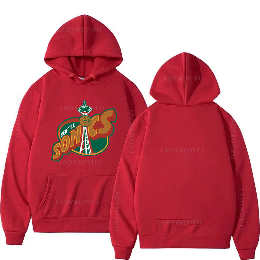Y2K Seattle Supersonics Hoodie