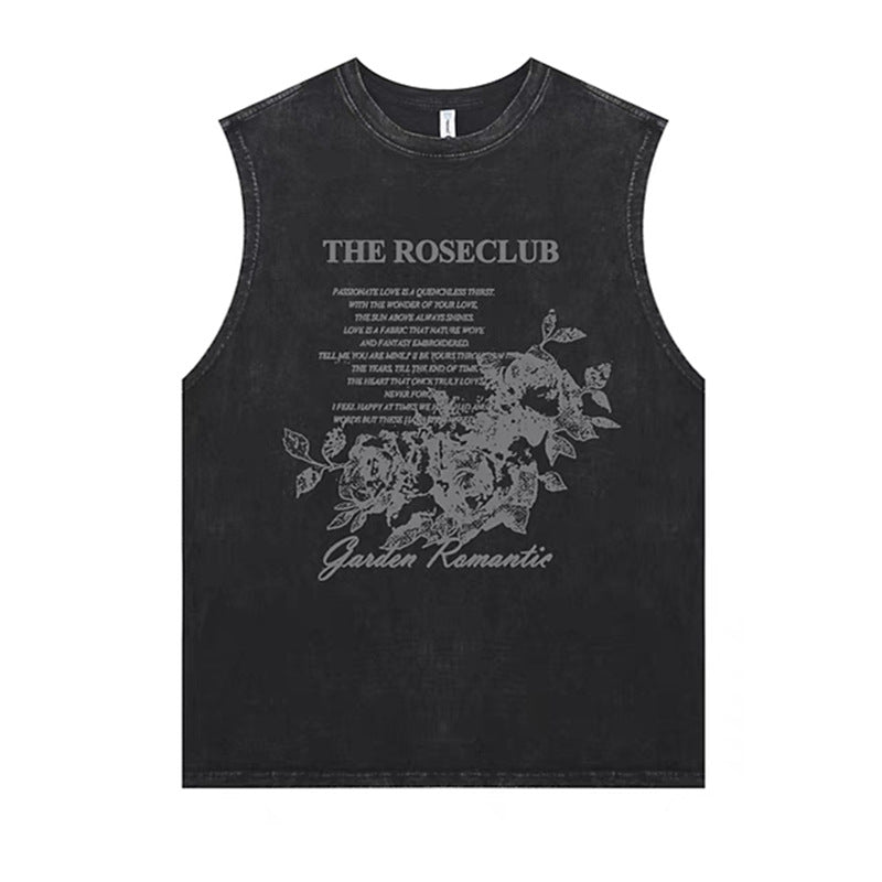 Y2K Trend Printing Tank Top