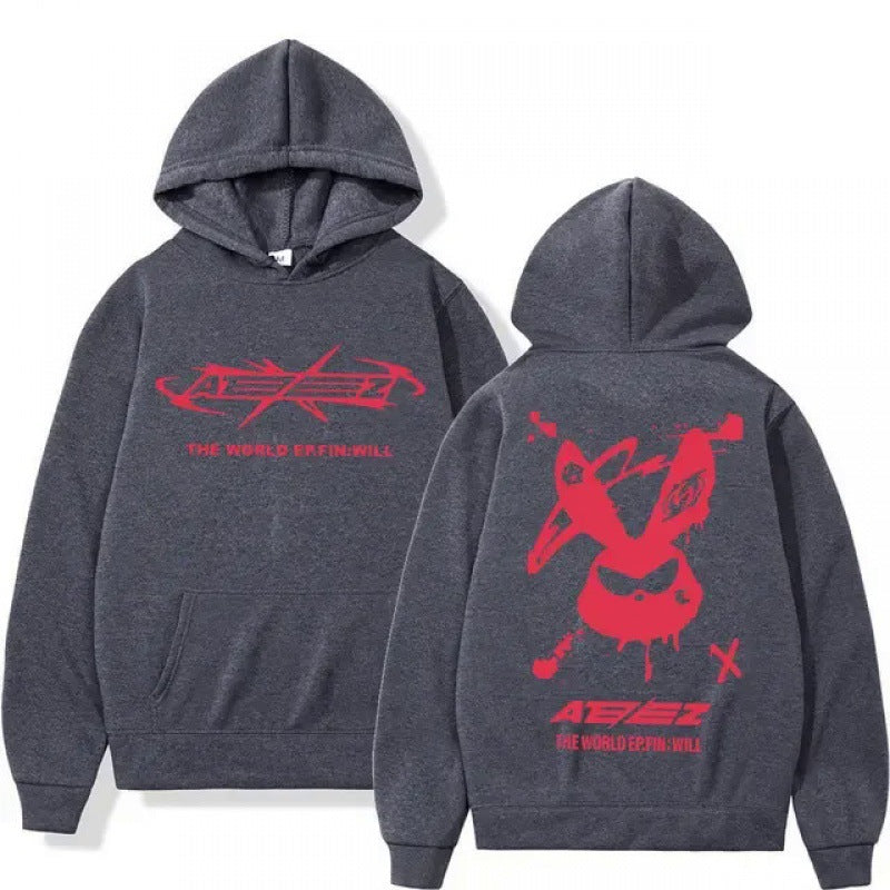 Y2K K-pop Ateez Hoodie