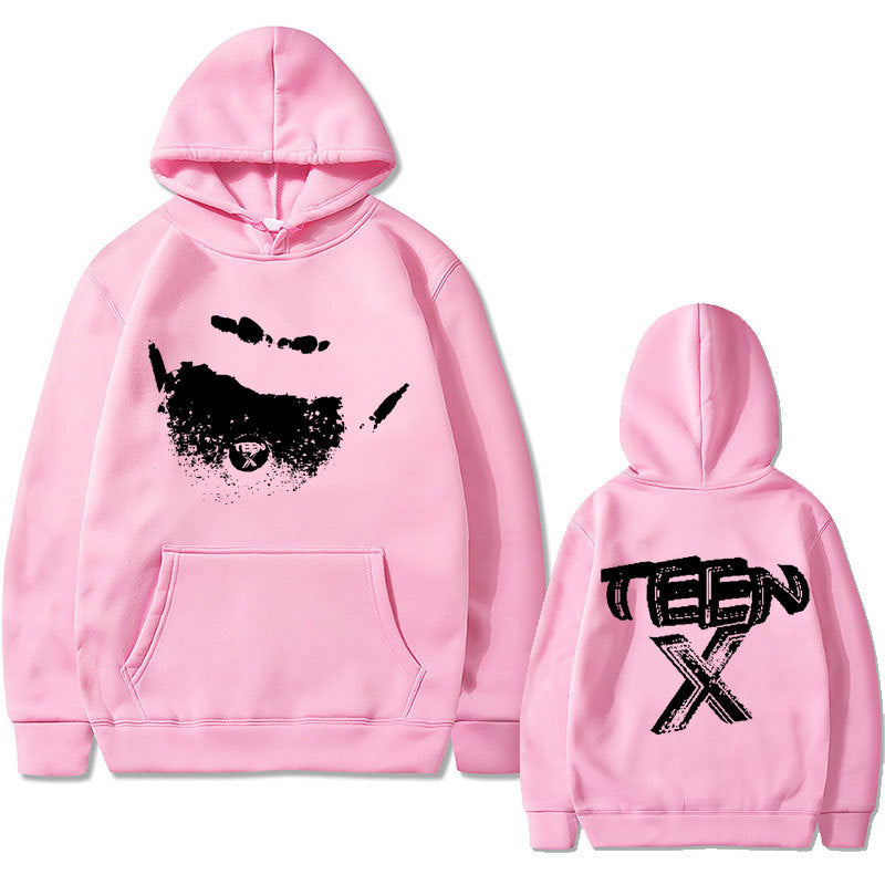 Y2K Street Teen Hoodie