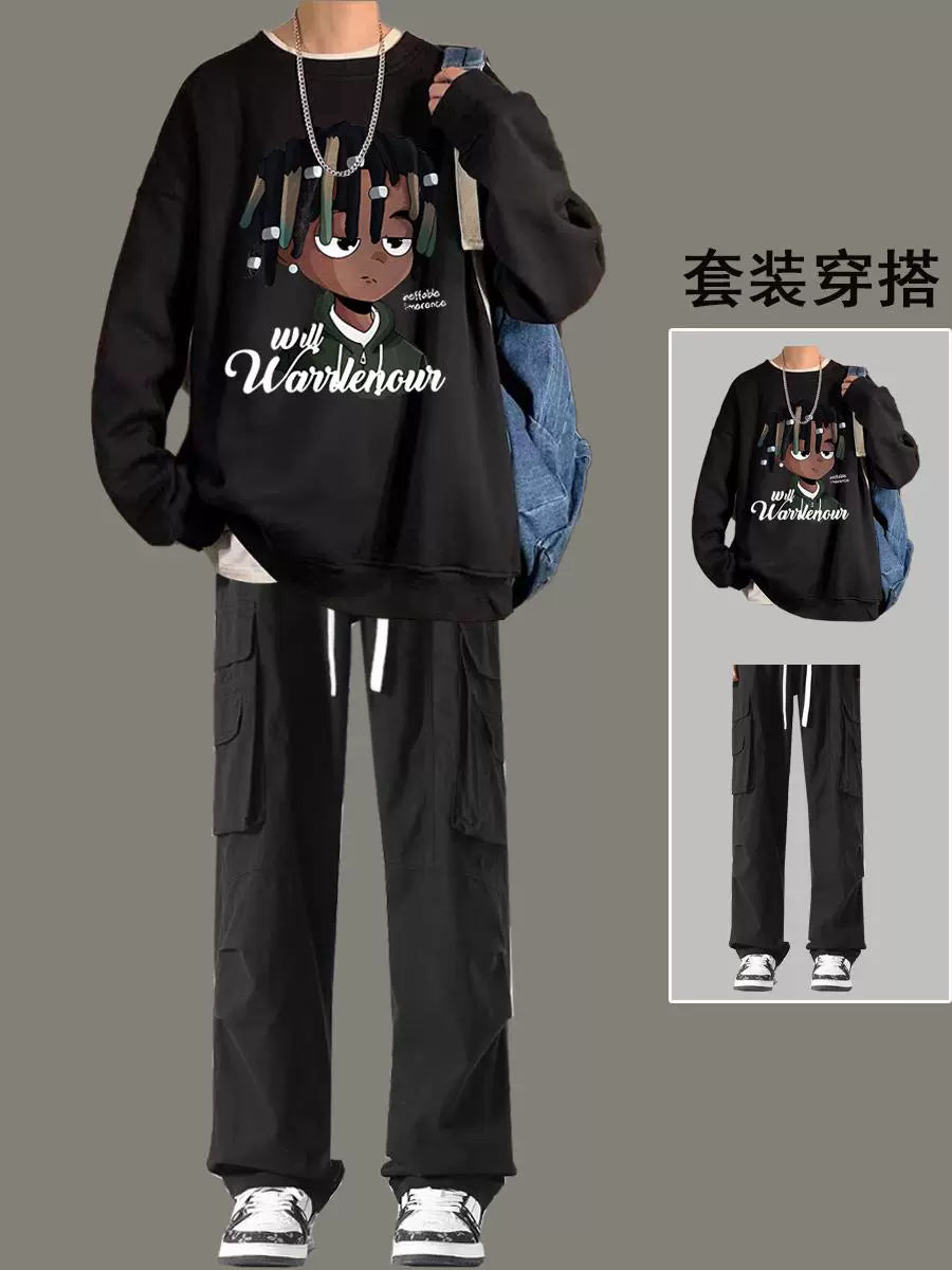 Y2Kissin Hoodie Set 112