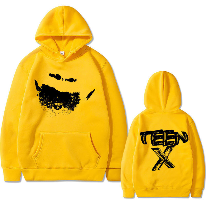 Y2K Street Teen Hoodie