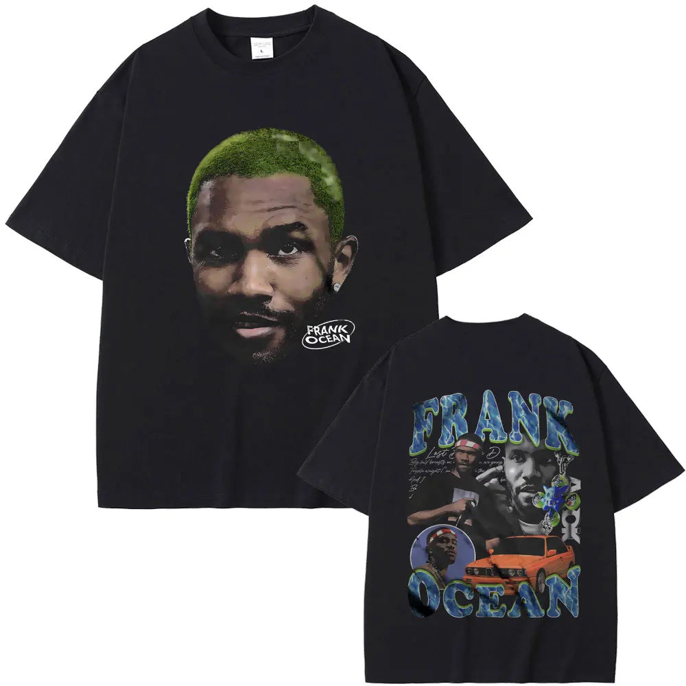 Y2K Rapper Frank Print T-Shirt