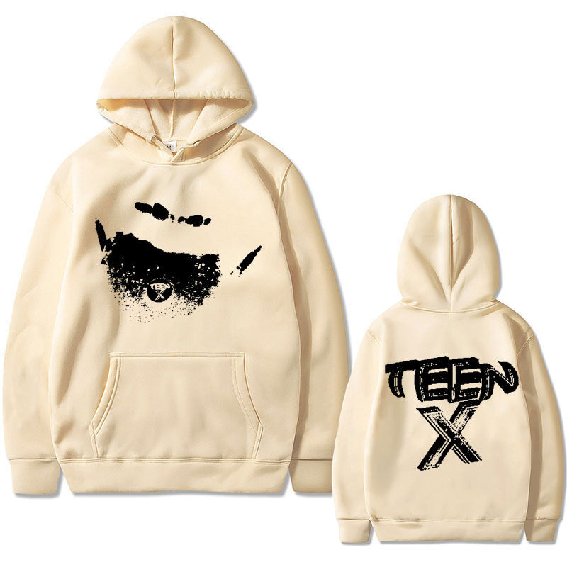 Y2K Street Teen Hoodie
