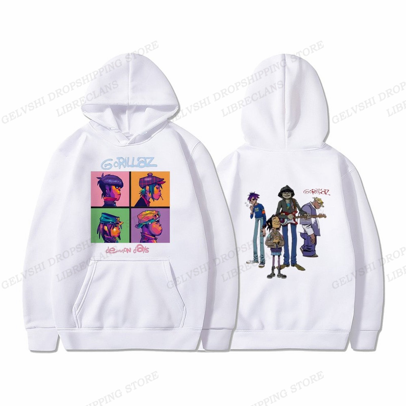 Y2K Gorillaz Hoodie