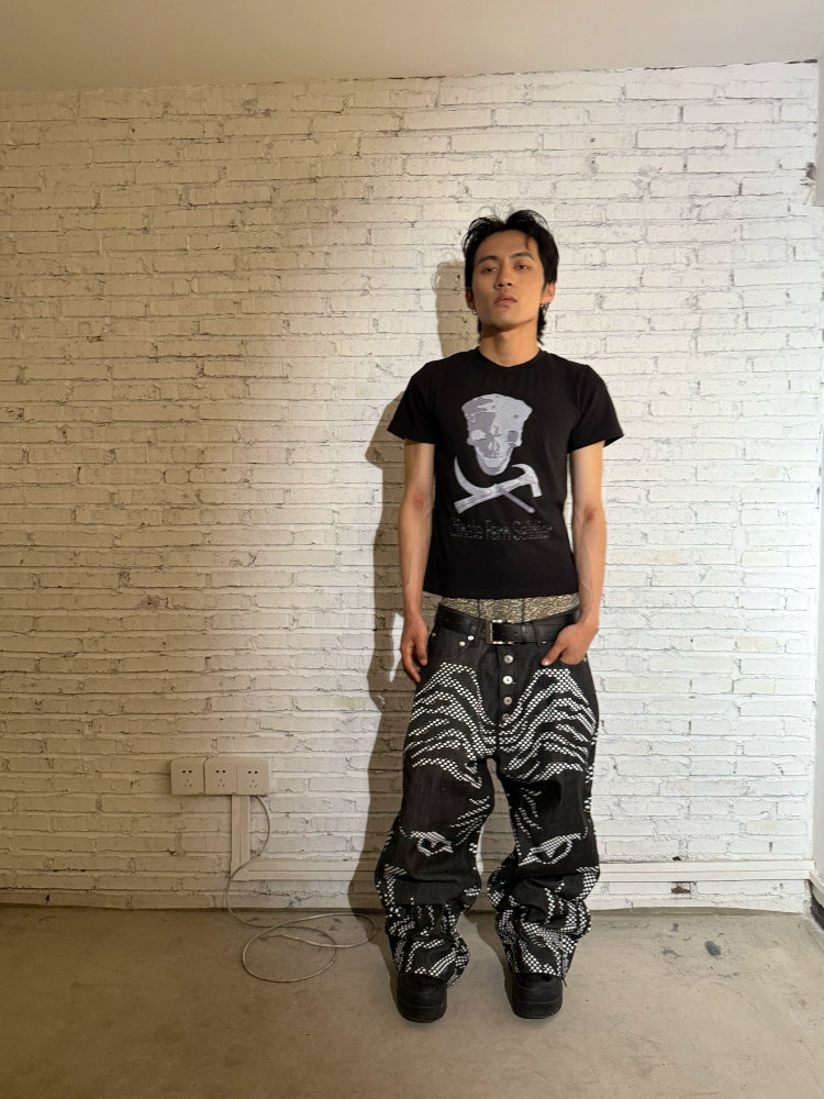 Y2K Gothic Skull T-Shirt