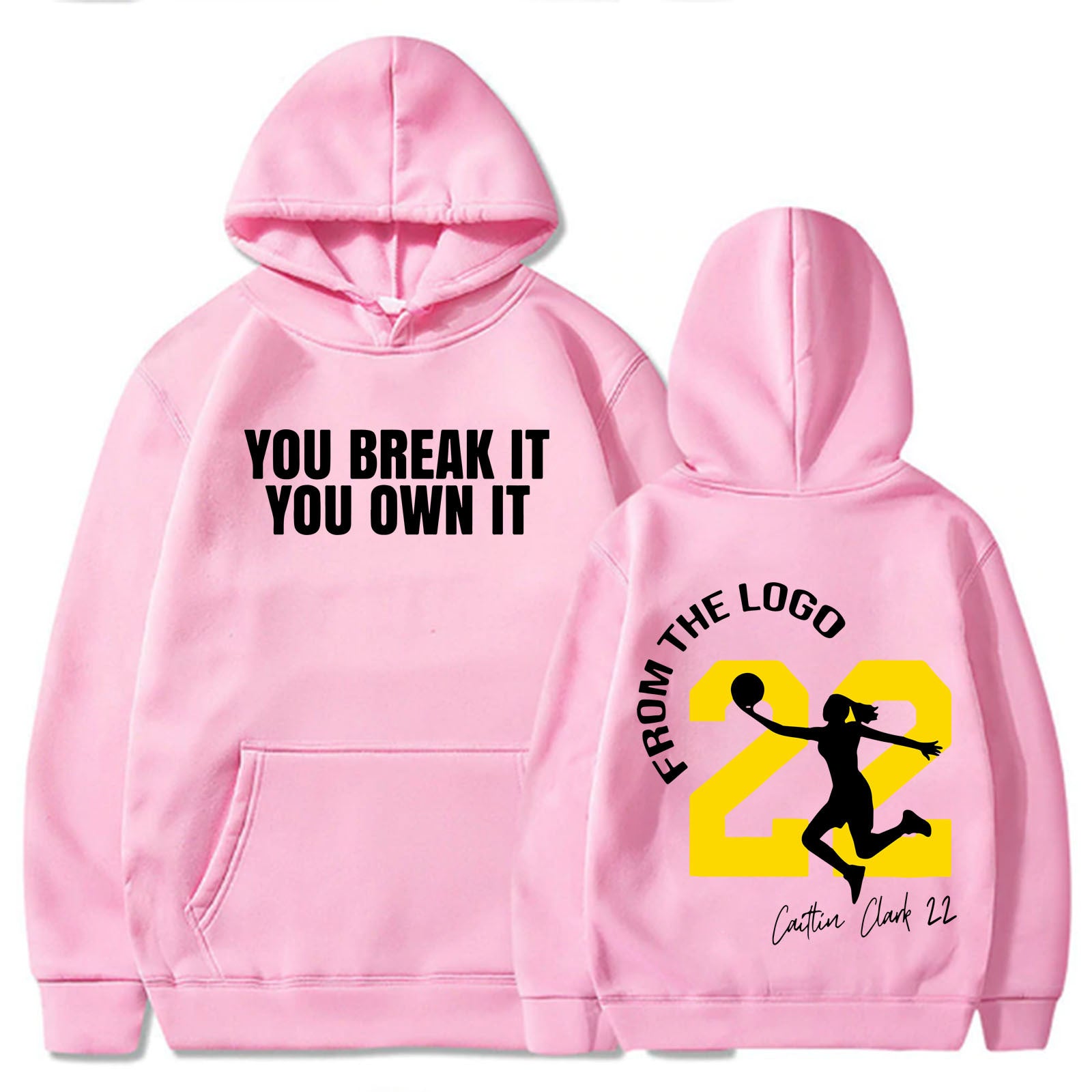 Y2K Trendy Slogan Hoodie