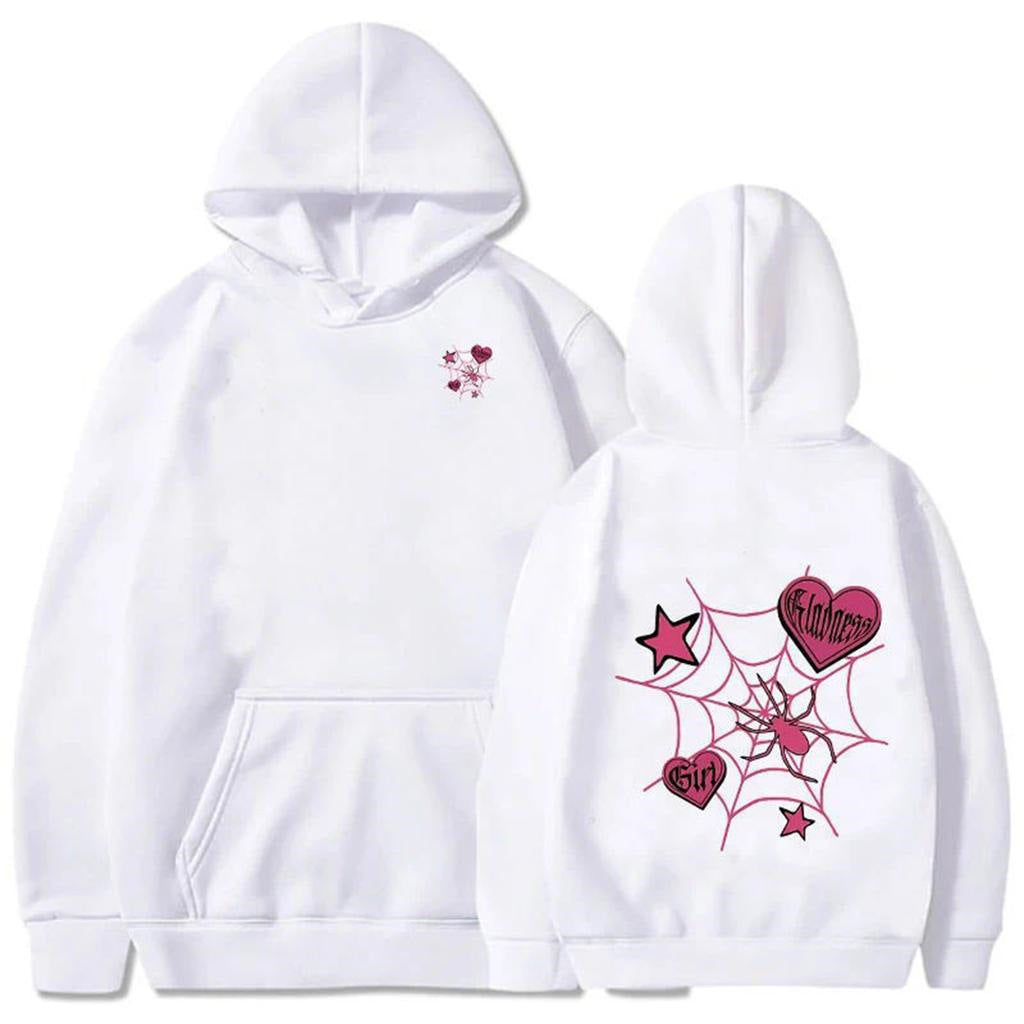 Y2K Punk Spider Hoodie