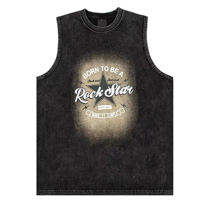 Y2K Rock Impression Tank Top