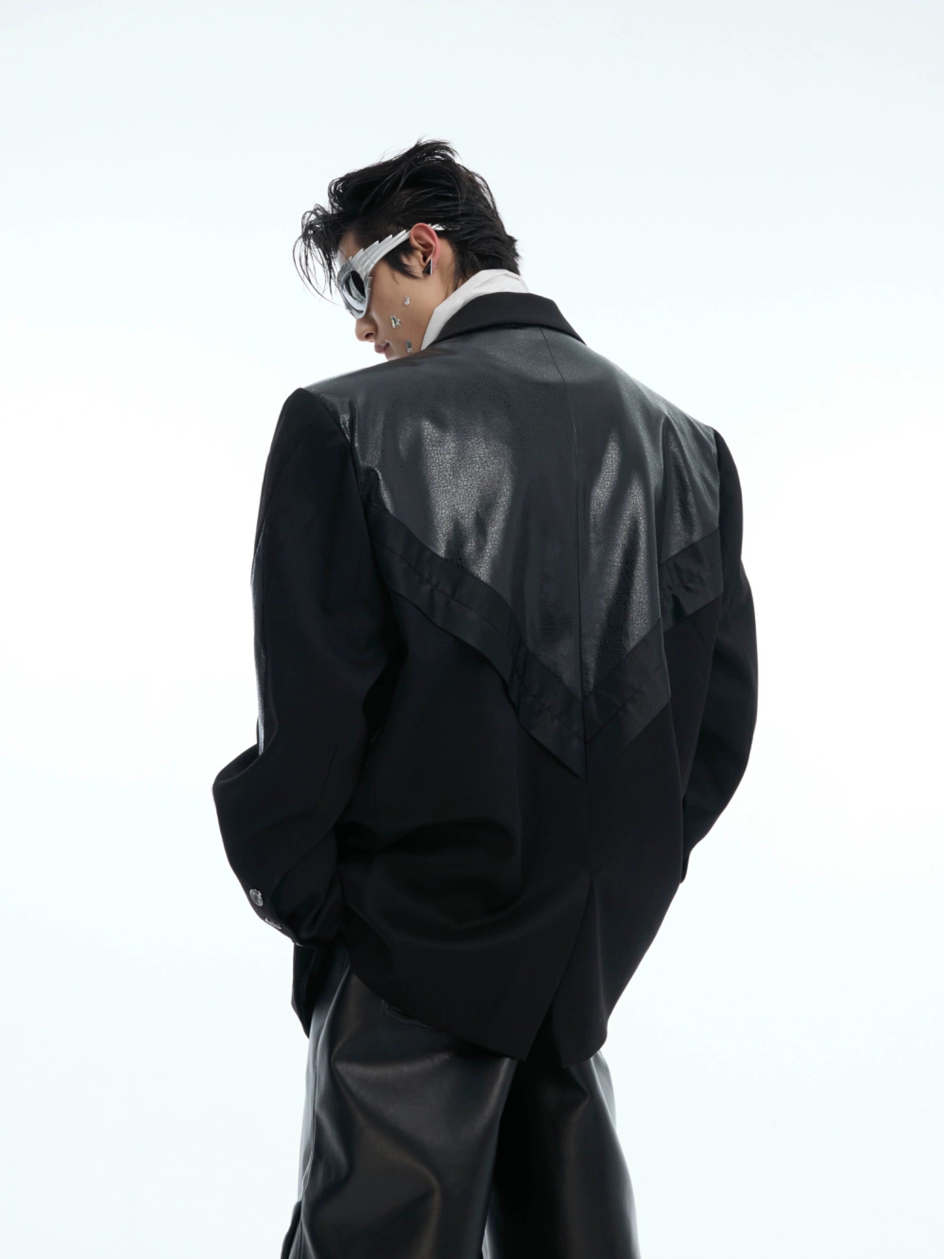 ArguE CulturE Subculture PU Leather Black Jacket