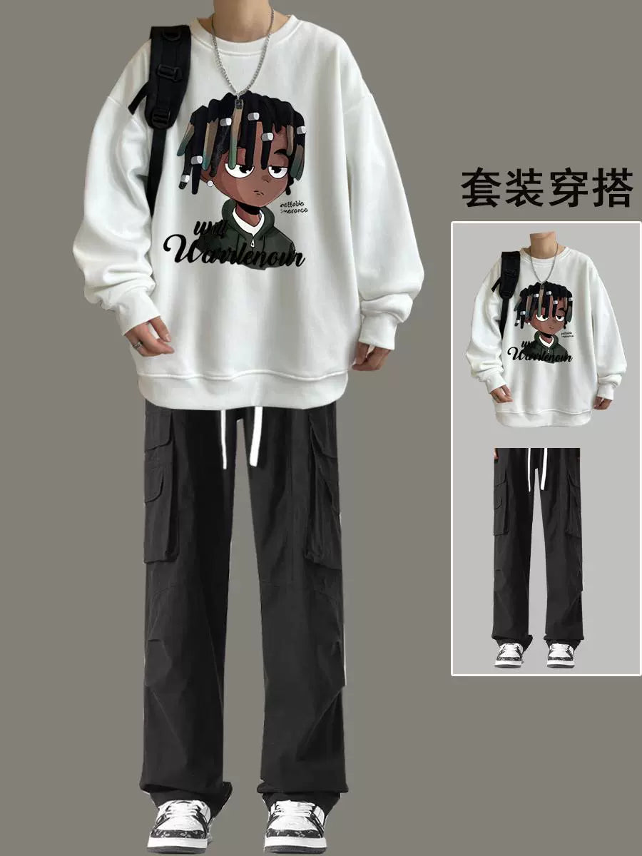 Y2Kissin Hoodie Set 112