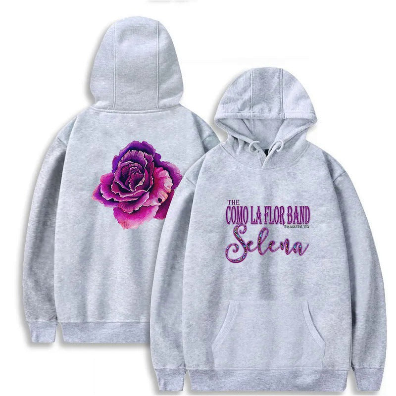Y2K Retro Rose Hoodie