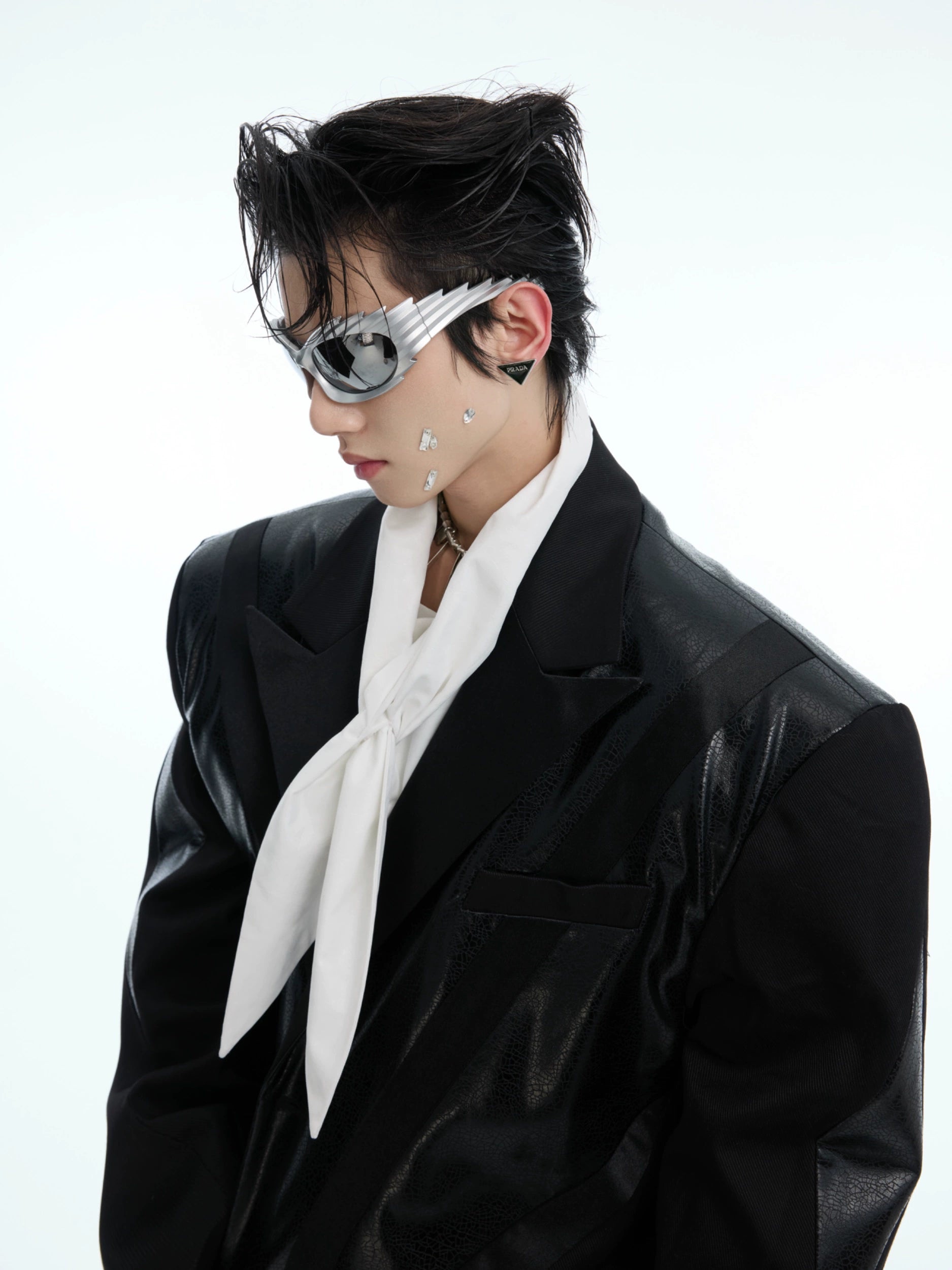 ArguE CulturE Subculture PU Leather Black Jacket