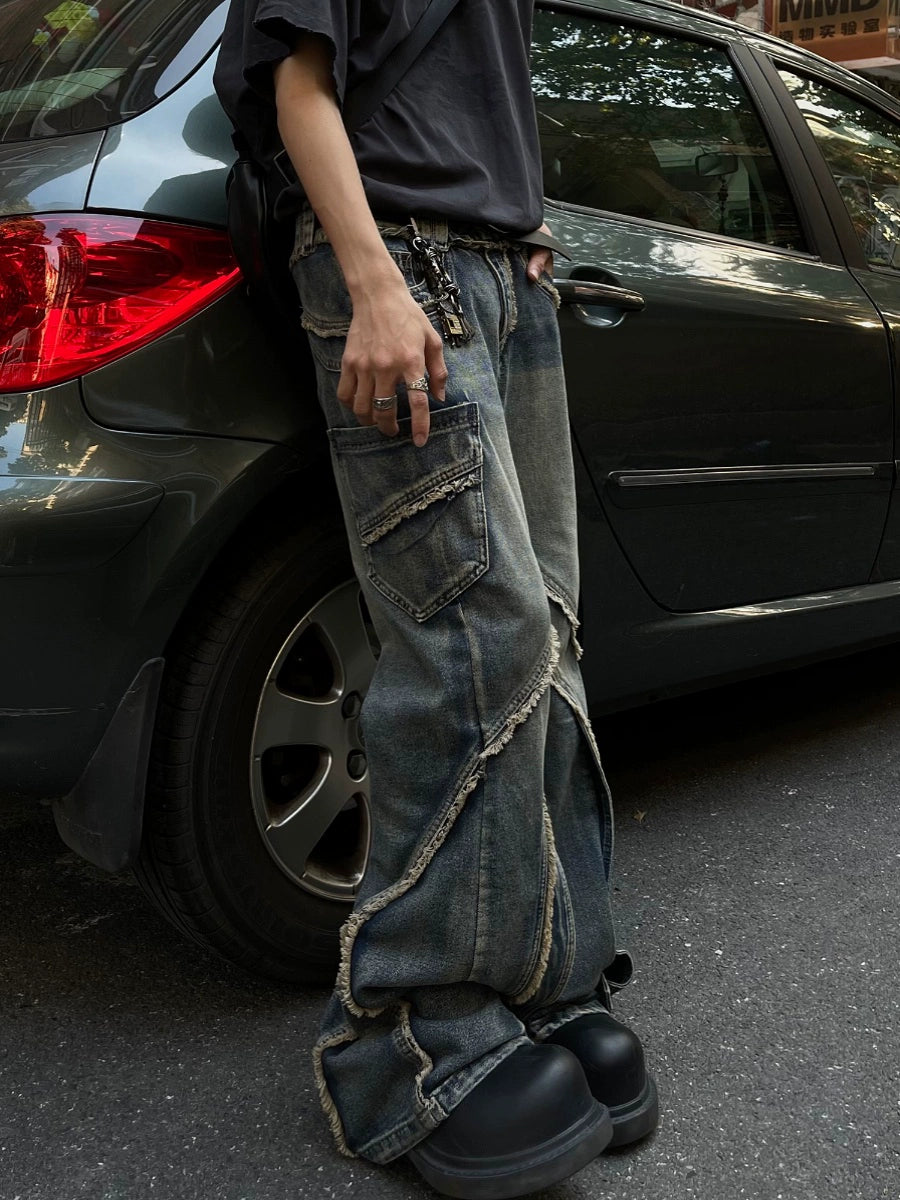 Y2K Retro Streetwear Pants