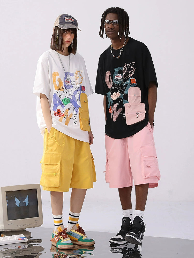 GENANX Dopamine Trend Graffiti T-Shirt