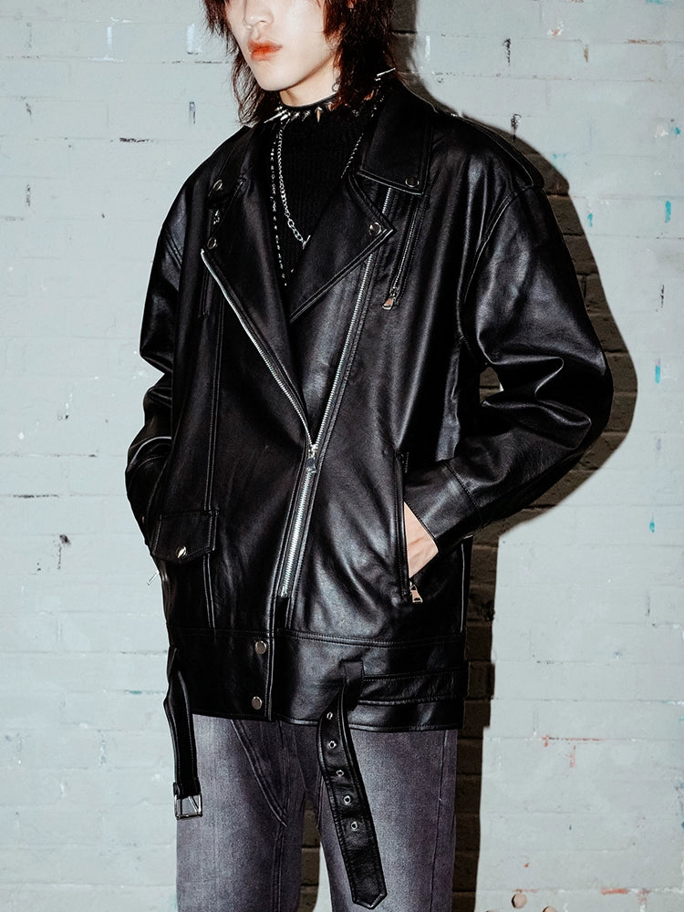 BIZZCUT Punk Rock Diablo Singer Bike Jacket