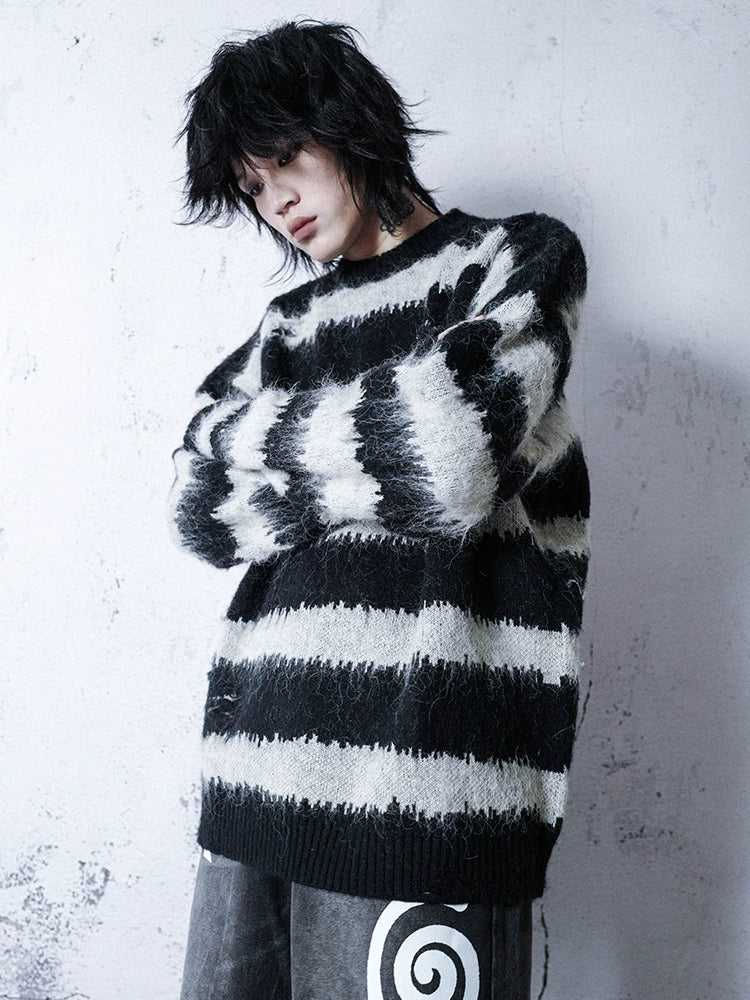 BIZZCUT Subculture Decadent Lazy Style Y2K Sweater