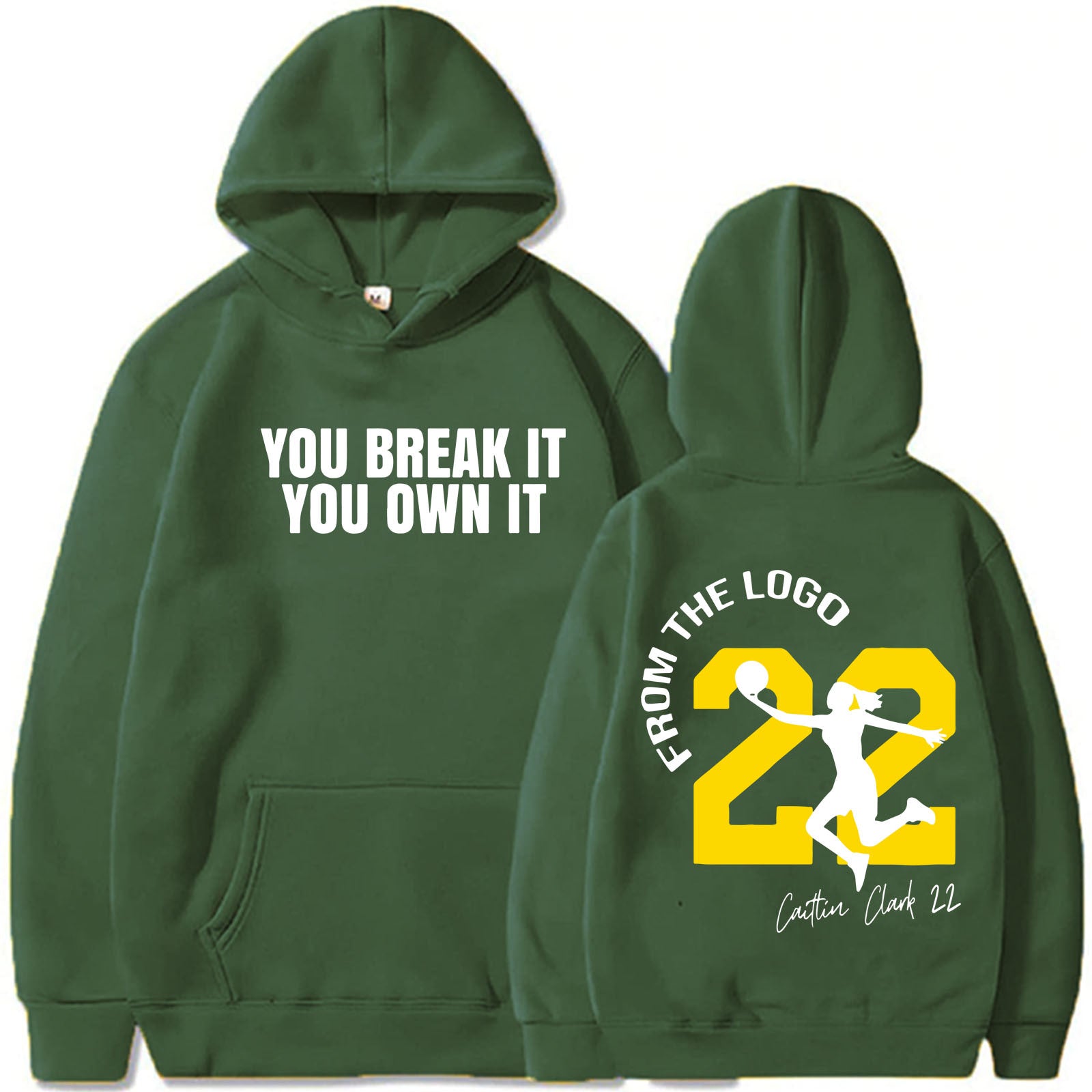 Y2K Trendy Slogan Hoodie