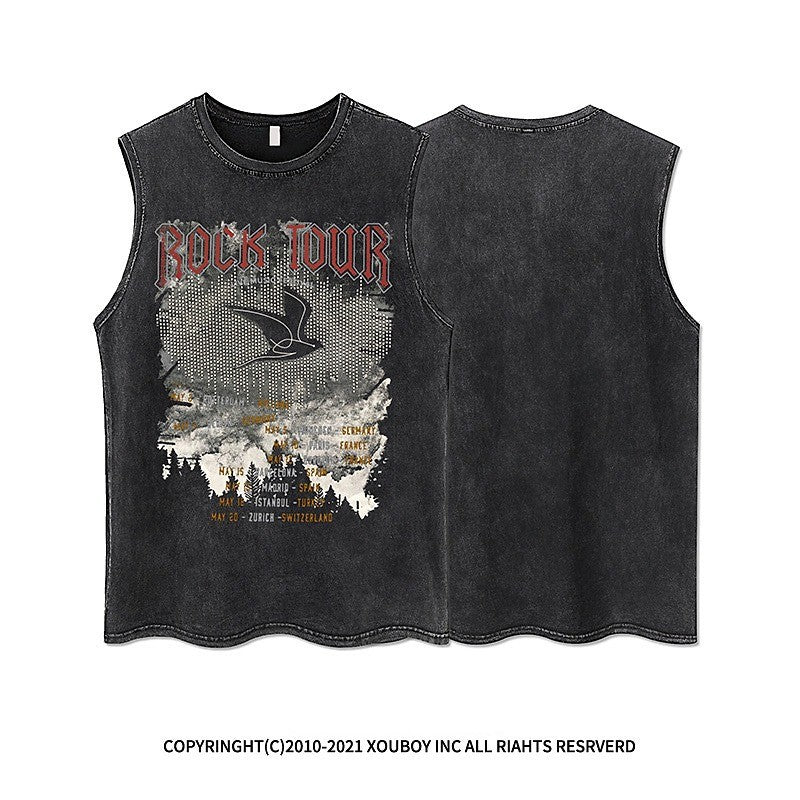 Y2K American Hip Hop Tank Top