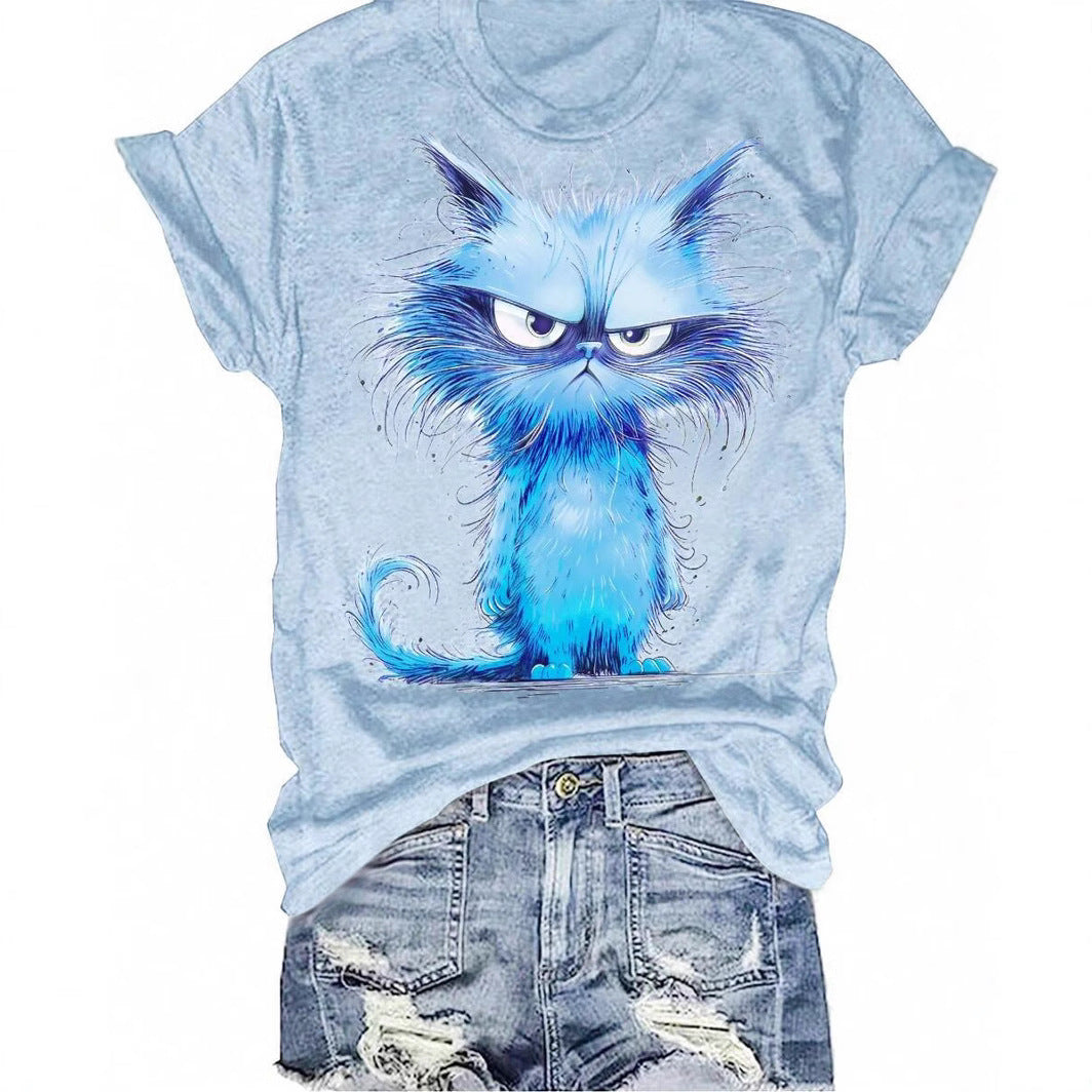 Y2K Cute Cat T-Shirt