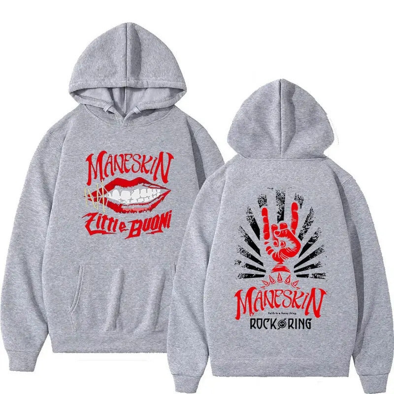 Y2K Rock Band Hoodie