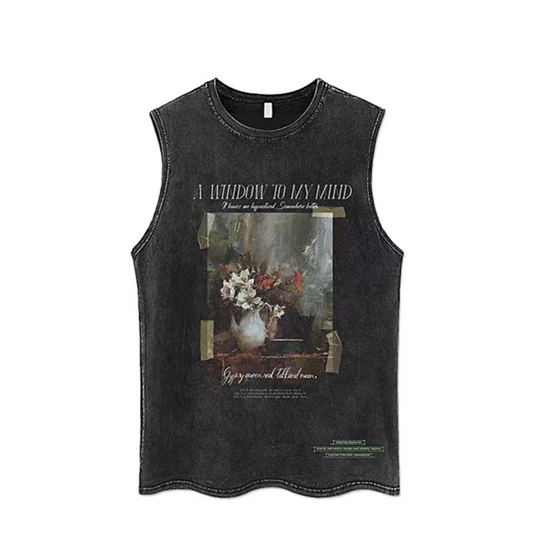 Y2K Street Hip Hop Tank Top