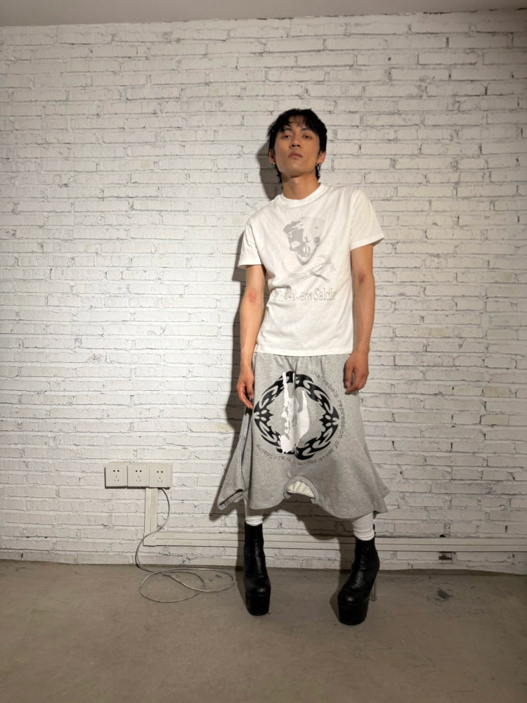 Y2K Gothic Skull T-Shirt