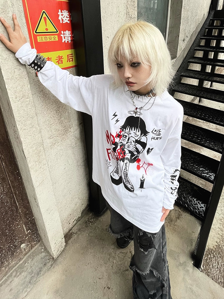 BIZZCUT Subculture Scar Youth Punk Long Sleeve