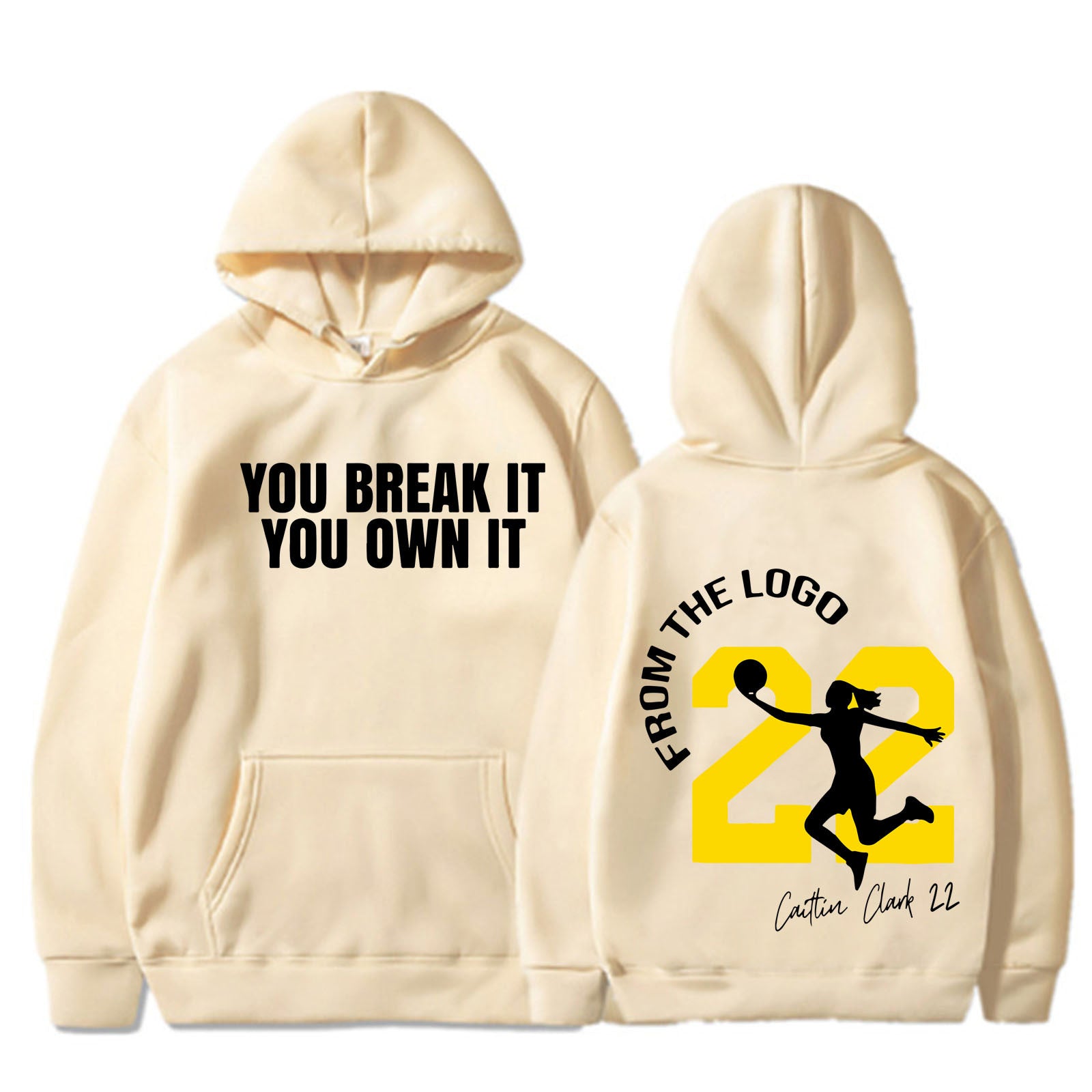 Y2K Trendy Slogan Hoodie