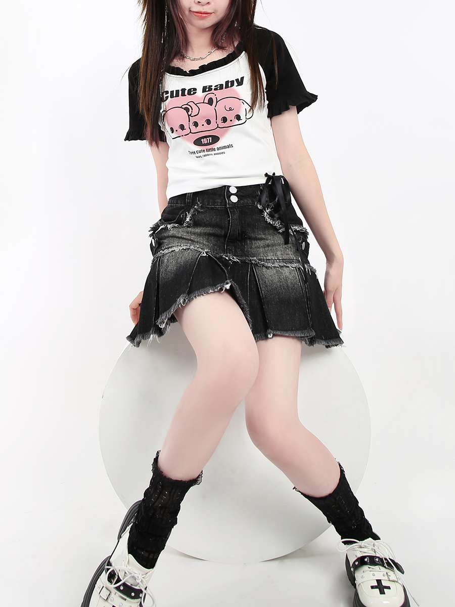 CATWISH Y2K Friendly Family Strap Repair T-Shirt