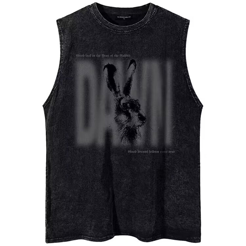 Y2K Trend Printing Tank Top