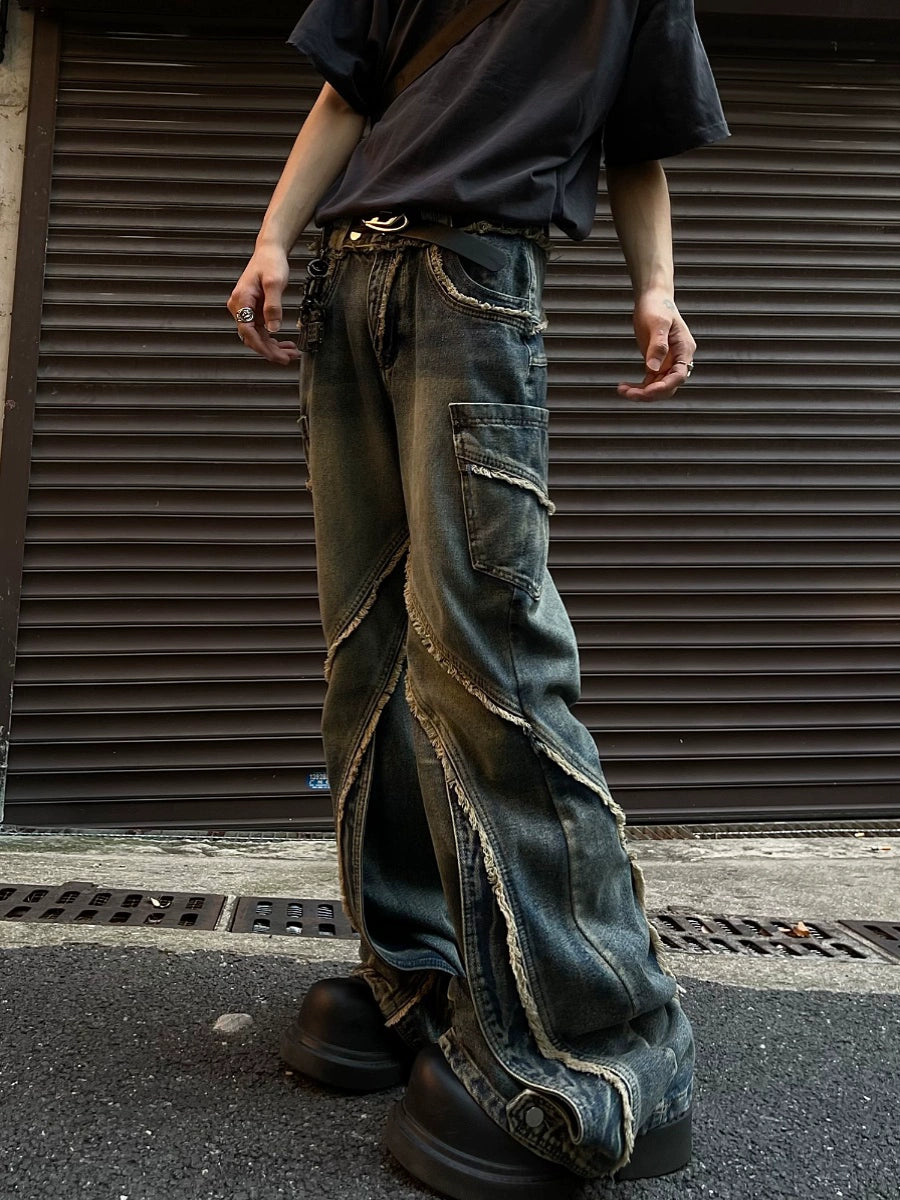 Y2K Retro Streetwear Pants